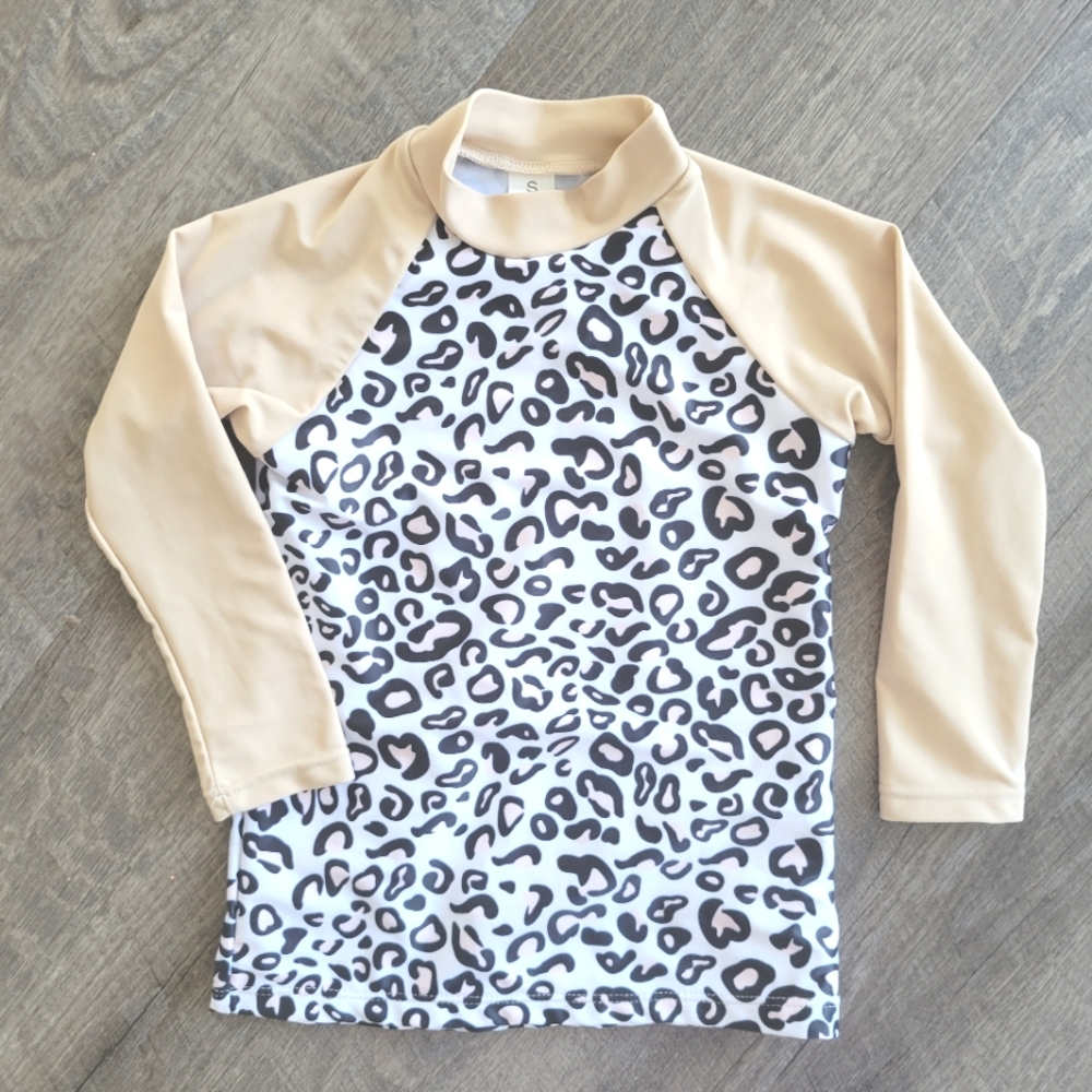 Swimming longsleeves top girl 2-3t